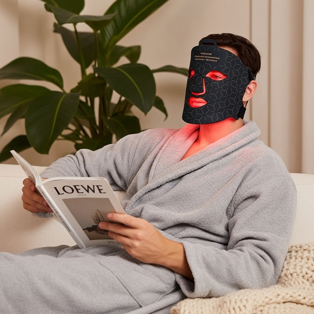 Mellineo LED Red Light Therapy Face Mask